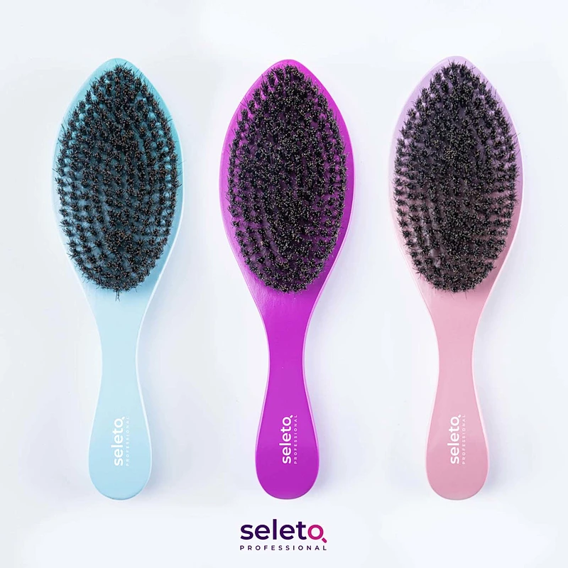 Gradient Color Big Curved Brush