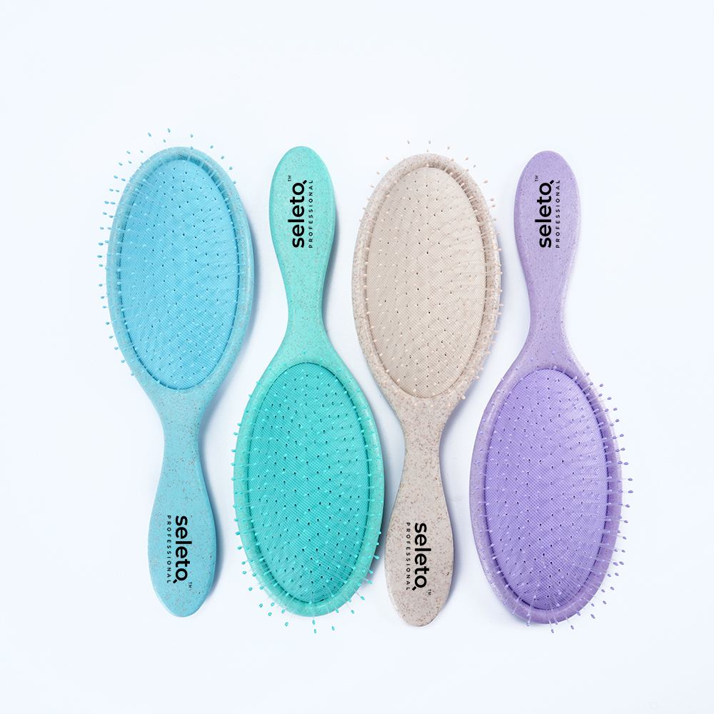 2022 Popular Eco Friendly Biodegradable Air-Bag Hair Brush